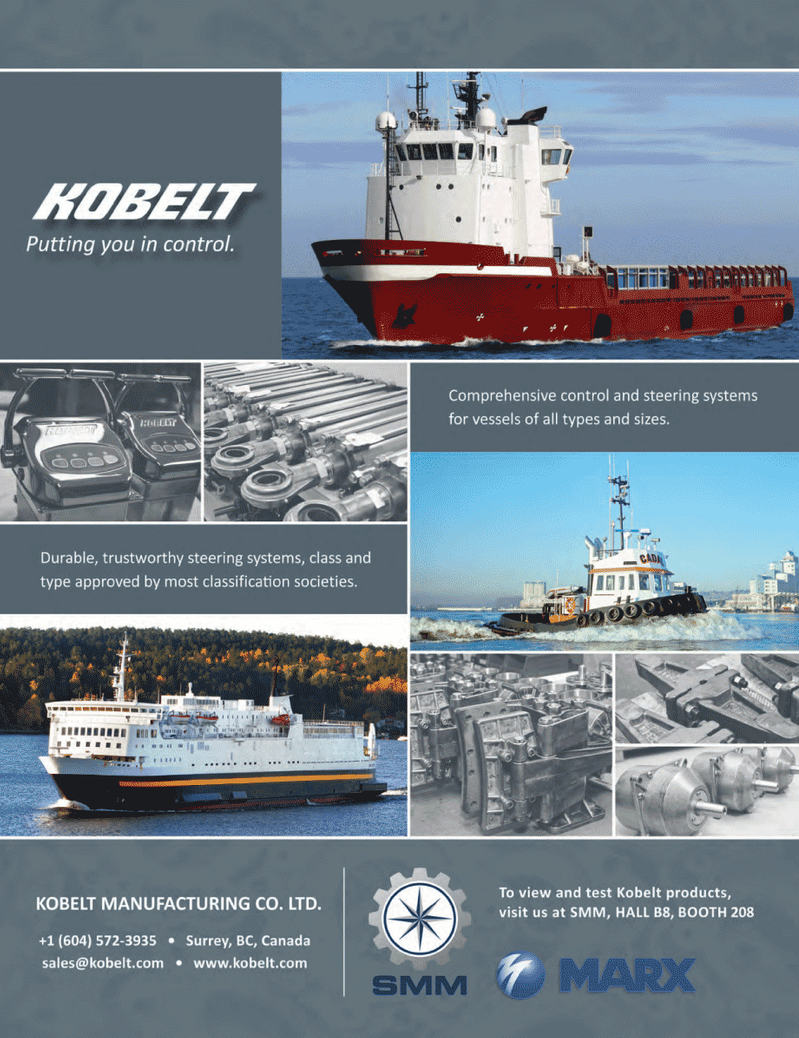 Maritime Logistics Professional Magazine, page 7,  Q3 2014