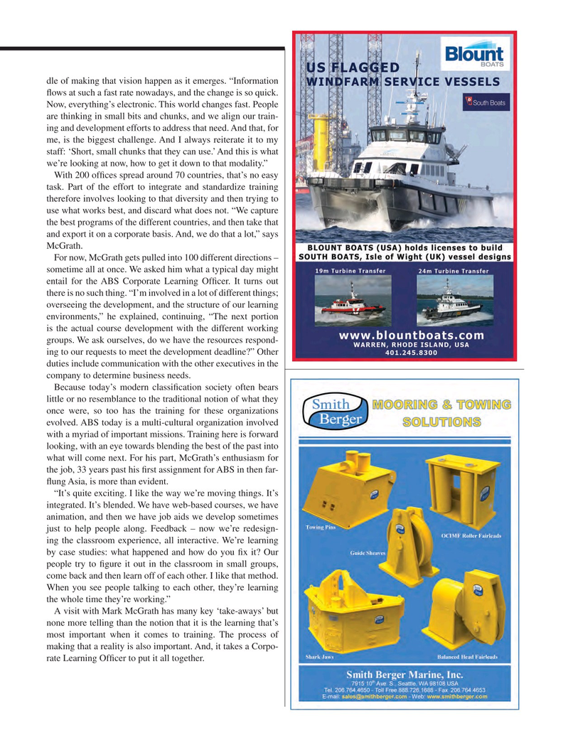Maritime Logistics Professional Magazine, page 25,  Q2 2015