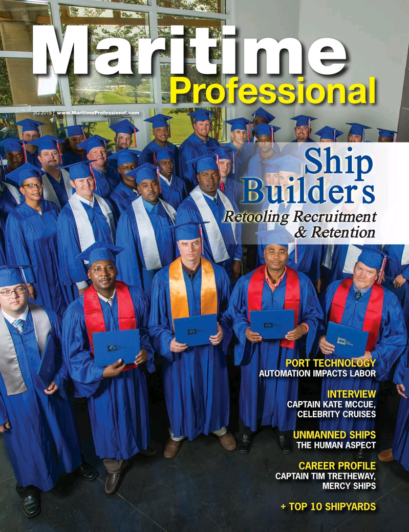 Maritime Logistics Professional Magazine Cover Q3 2015 - 