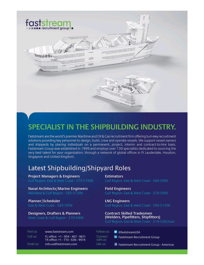 Maritime Logistics Professional Magazine, page 3rd Cover,  Q3 2015