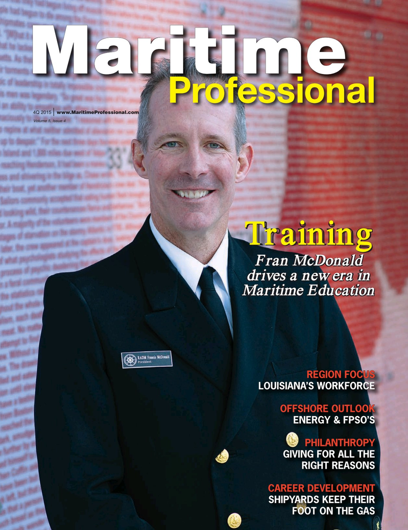 Maritime Logistics Professional Magazine Cover Q4 2015 - 