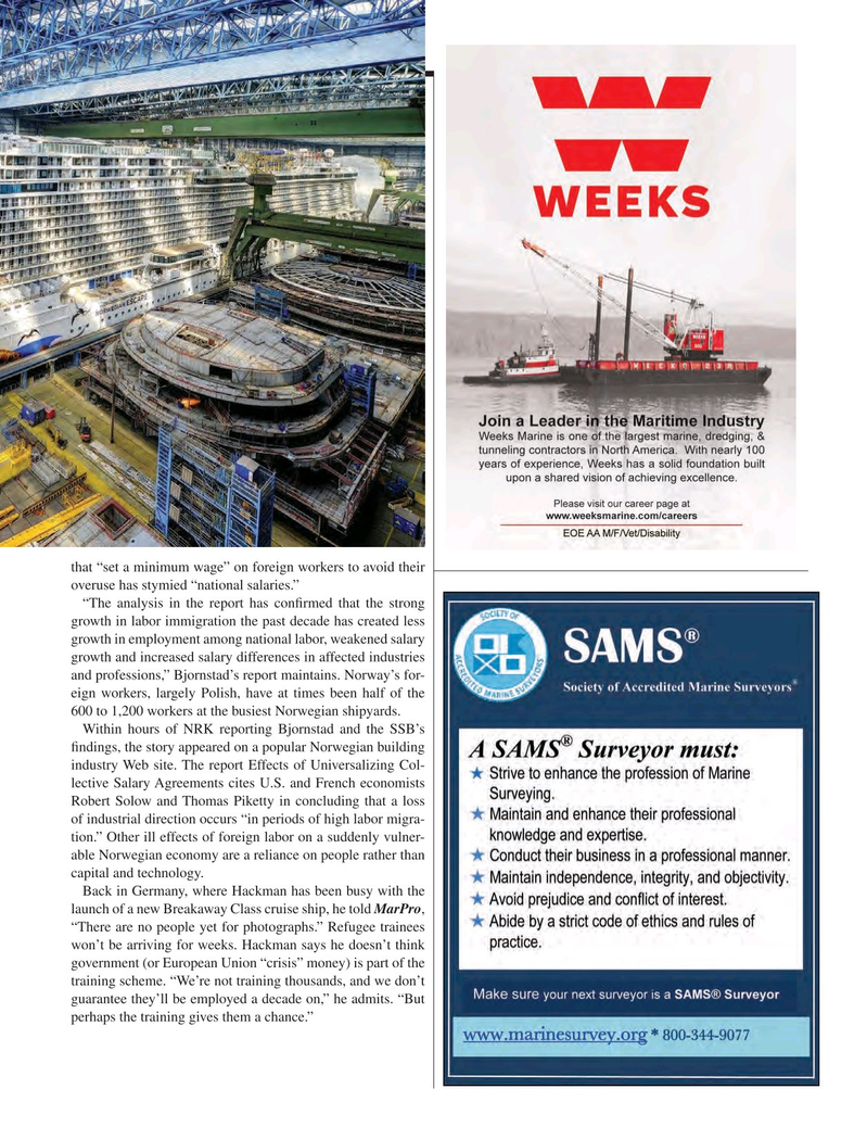 Maritime Logistics Professional Magazine, page 31,  Q4 2015