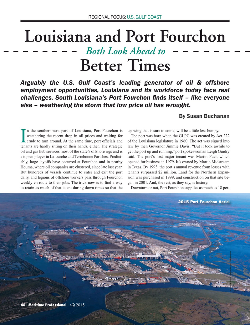 Maritime Logistics Professional Magazine, page 46,  Q4 2015