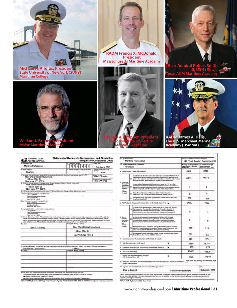 Maritime Logistics Professional Magazine, page 61,  Q4 2015