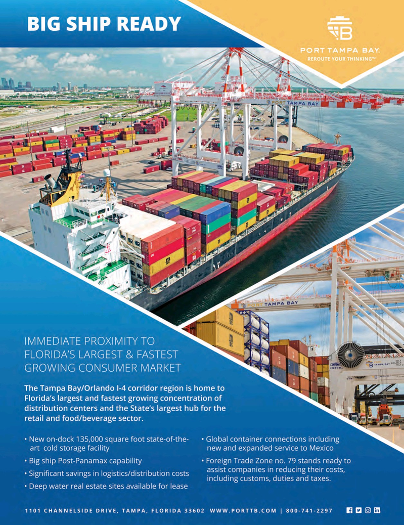 Maritime Logistics Professional Magazine, page 41,  Jul/Aug 2018