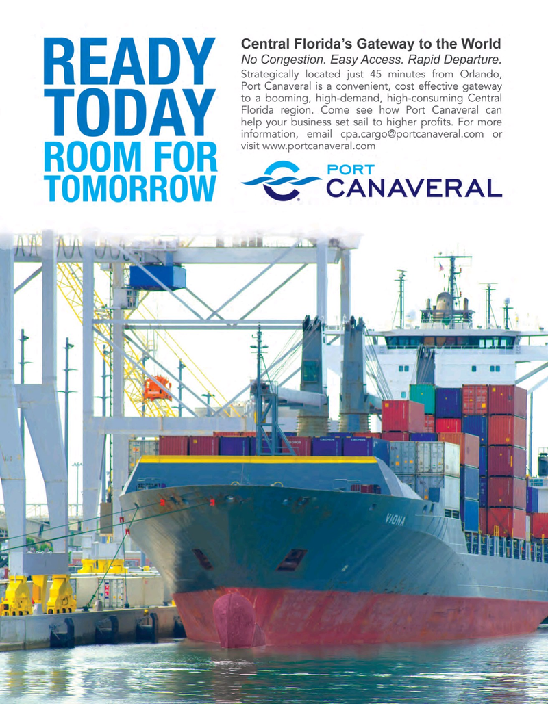 Maritime Logistics Professional Magazine, page 7,  Sep/Oct 2018