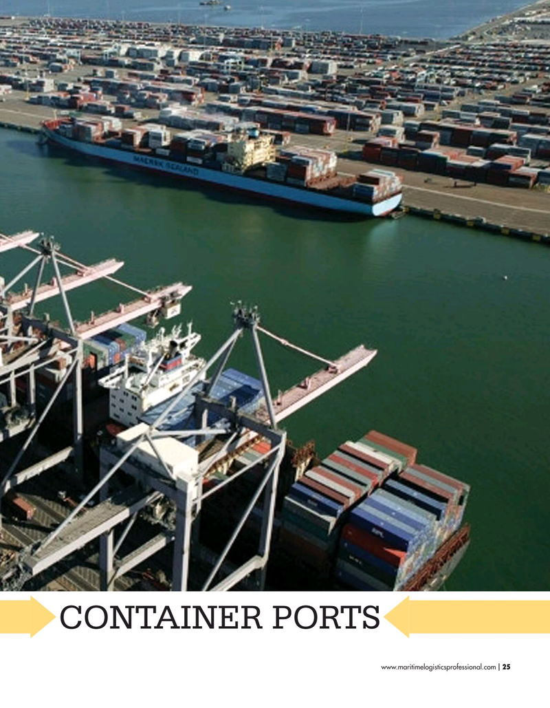 Maritime Logistics Professional Magazine, page 25,  Mar/Apr 2019