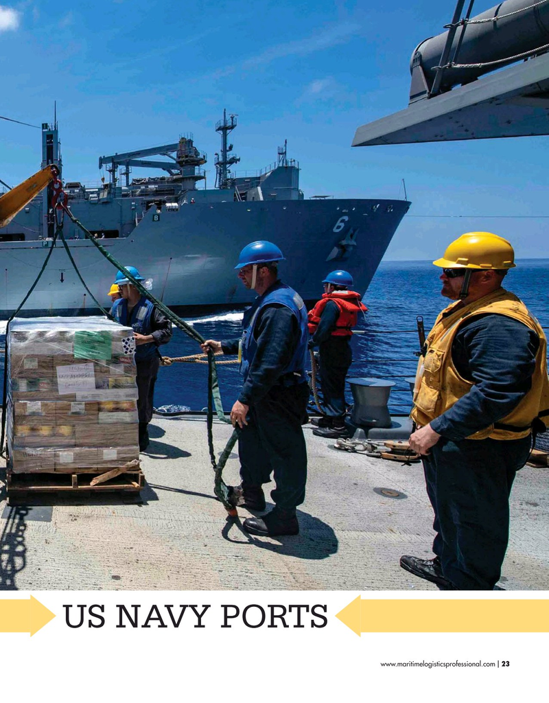 Maritime Logistics Professional Magazine, page 23,  May/Jun 2019