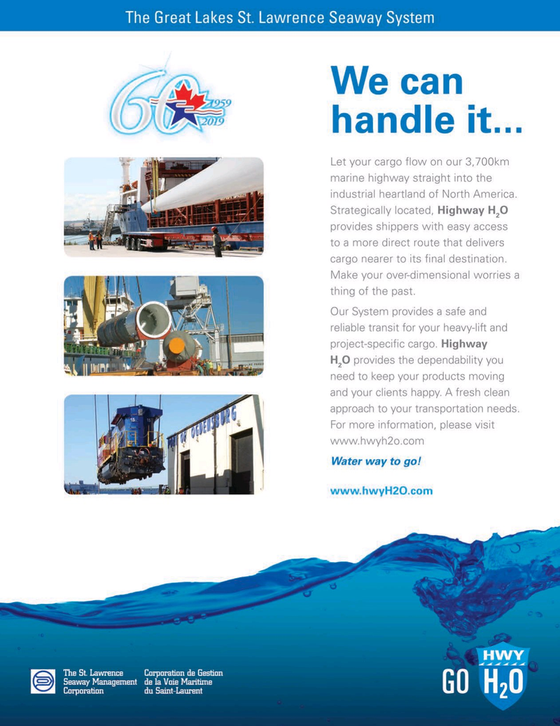Maritime Logistics Professional Magazine, page 19,  Jul/Aug 2019