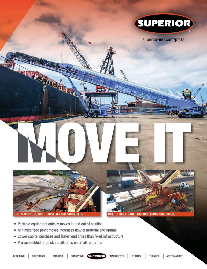 Maritime Logistics Professional Magazine, page 3rd Cover,  Jul/Aug 2019