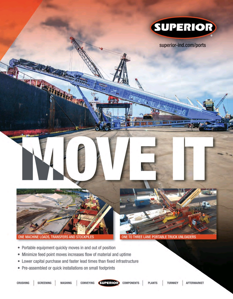 Maritime Logistics Professional Magazine, page 4th Cover,  Sep/Oct 2019
