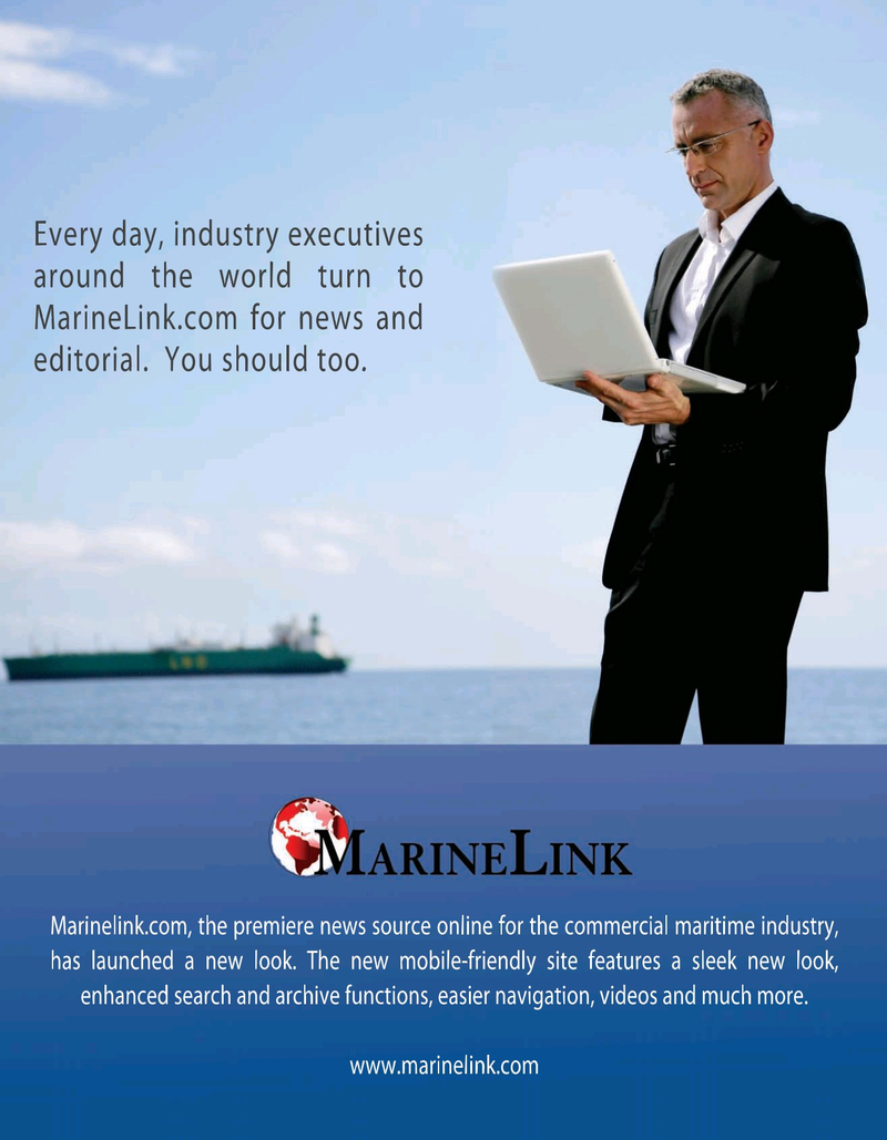 Maritime Logistics Professional Magazine, page 9,  Nov/Dec 2019