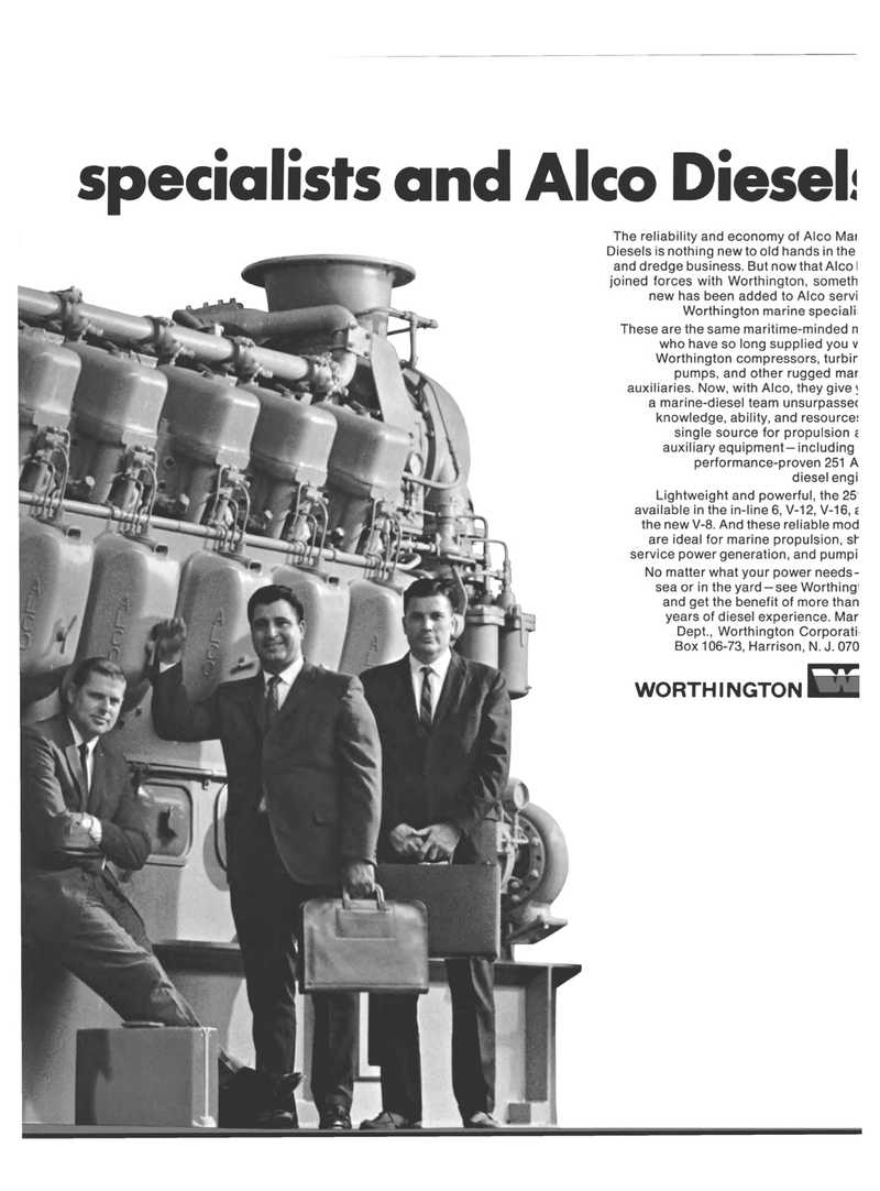 Maritime Reporter Magazine, page 23,  Feb 1968