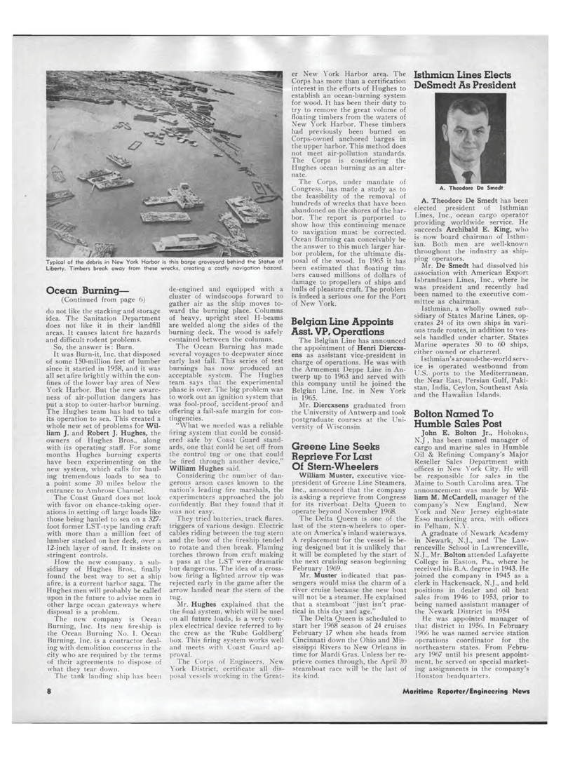 Maritime Reporter Magazine, page 6,  Feb 1968