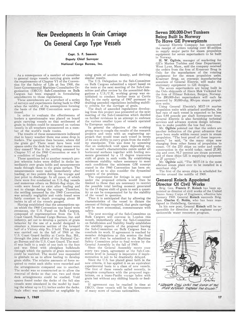 Maritime Reporter Magazine, page 19,  Jan 1969