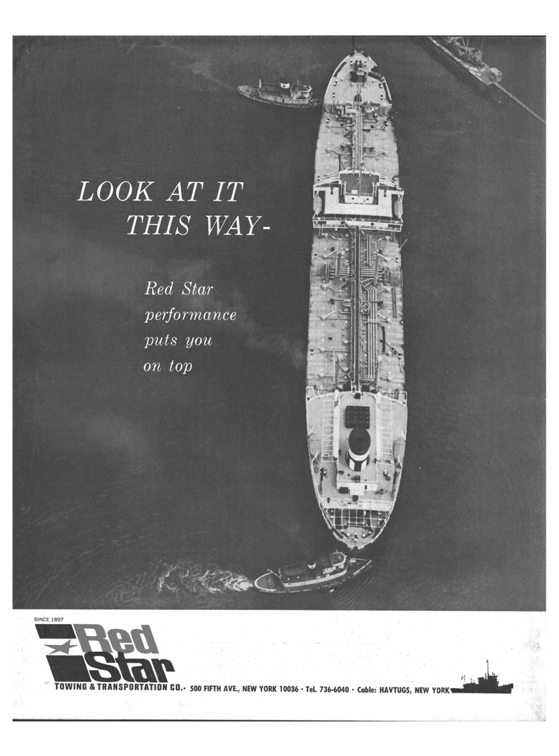Maritime Reporter Magazine, page 4th Cover,  Jan 1969