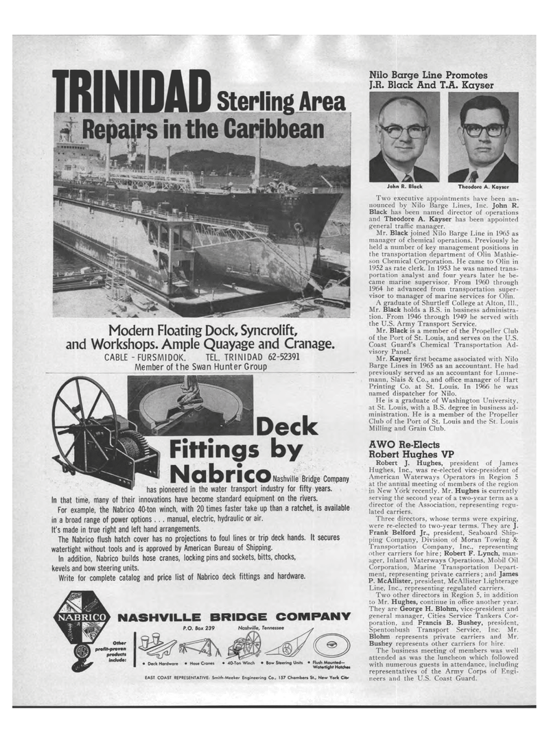 Maritime Reporter Magazine, page 14,  Mar 1969