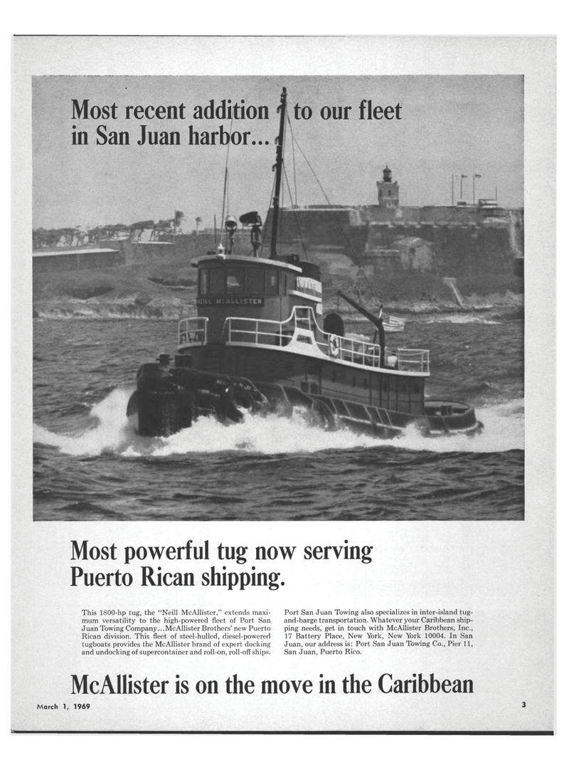 Maritime Reporter Magazine, page 1,  Mar 1969