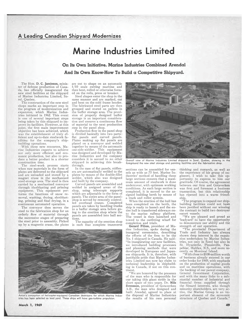 Maritime Reporter Magazine, page 41,  Mar 1969