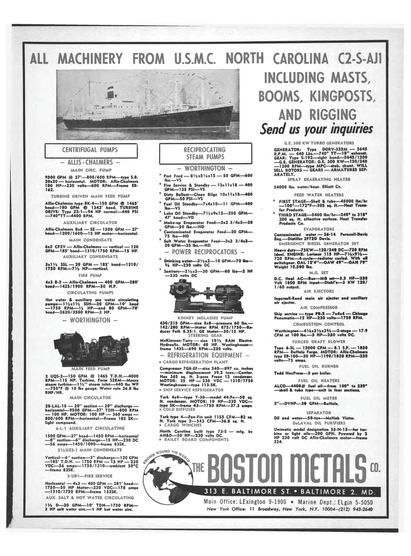 Maritime Reporter Magazine, page 35,  Apr 1969