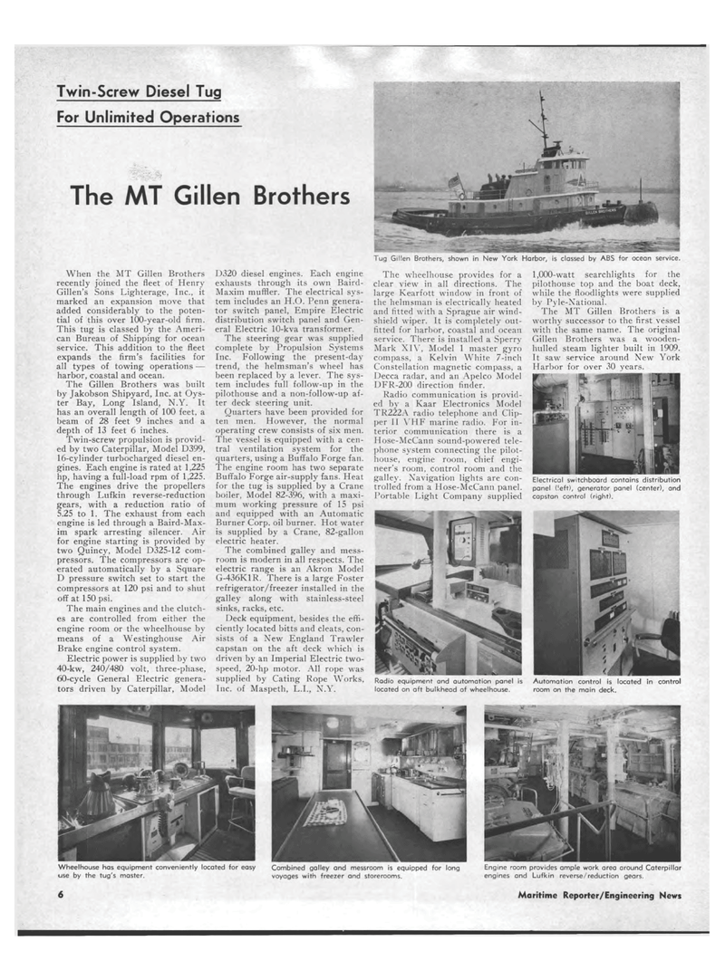 Maritime Reporter Magazine, page 4,  Apr 15, 1969