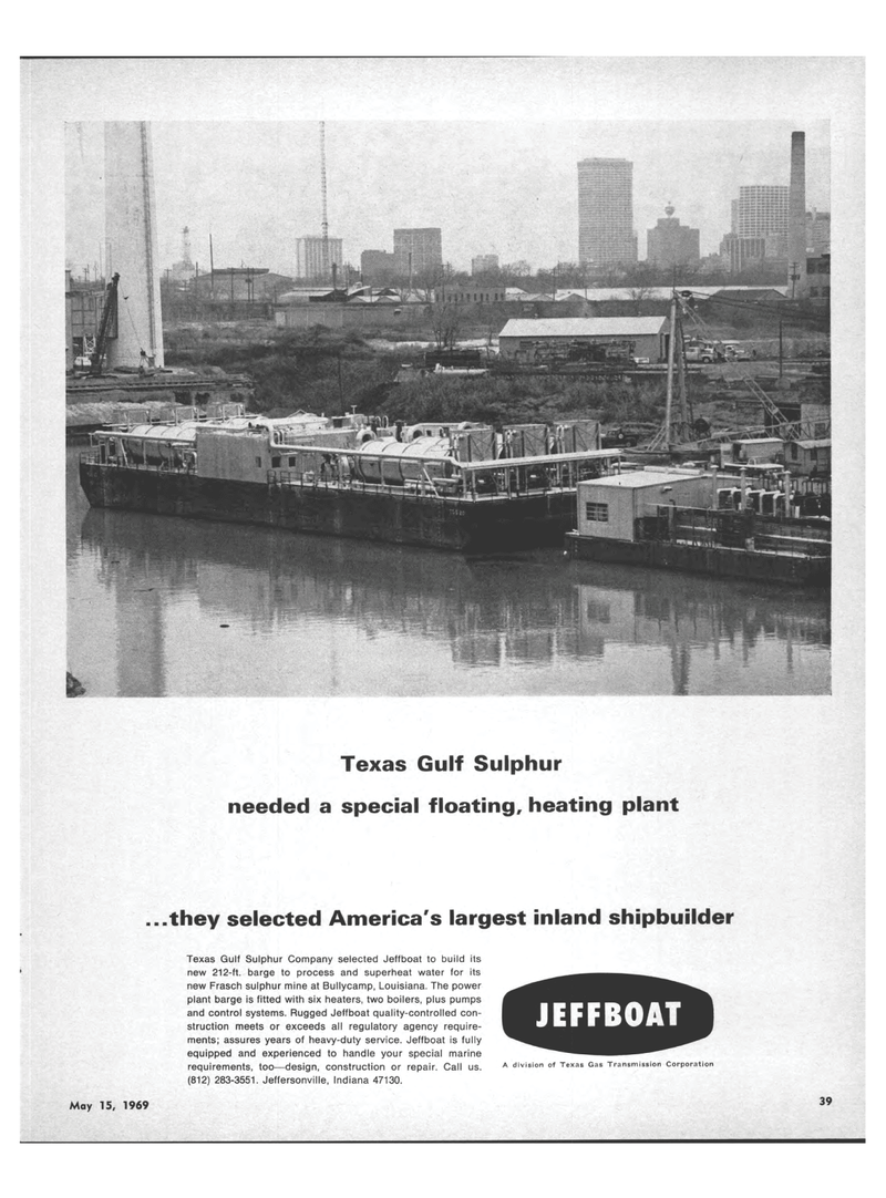 Maritime Reporter Magazine, page 35,  May 15, 1969