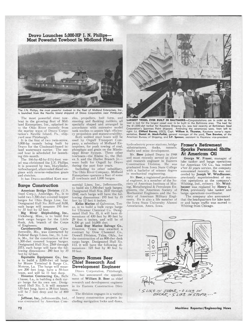 Maritime Reporter Magazine, page 68,  May 15, 1969