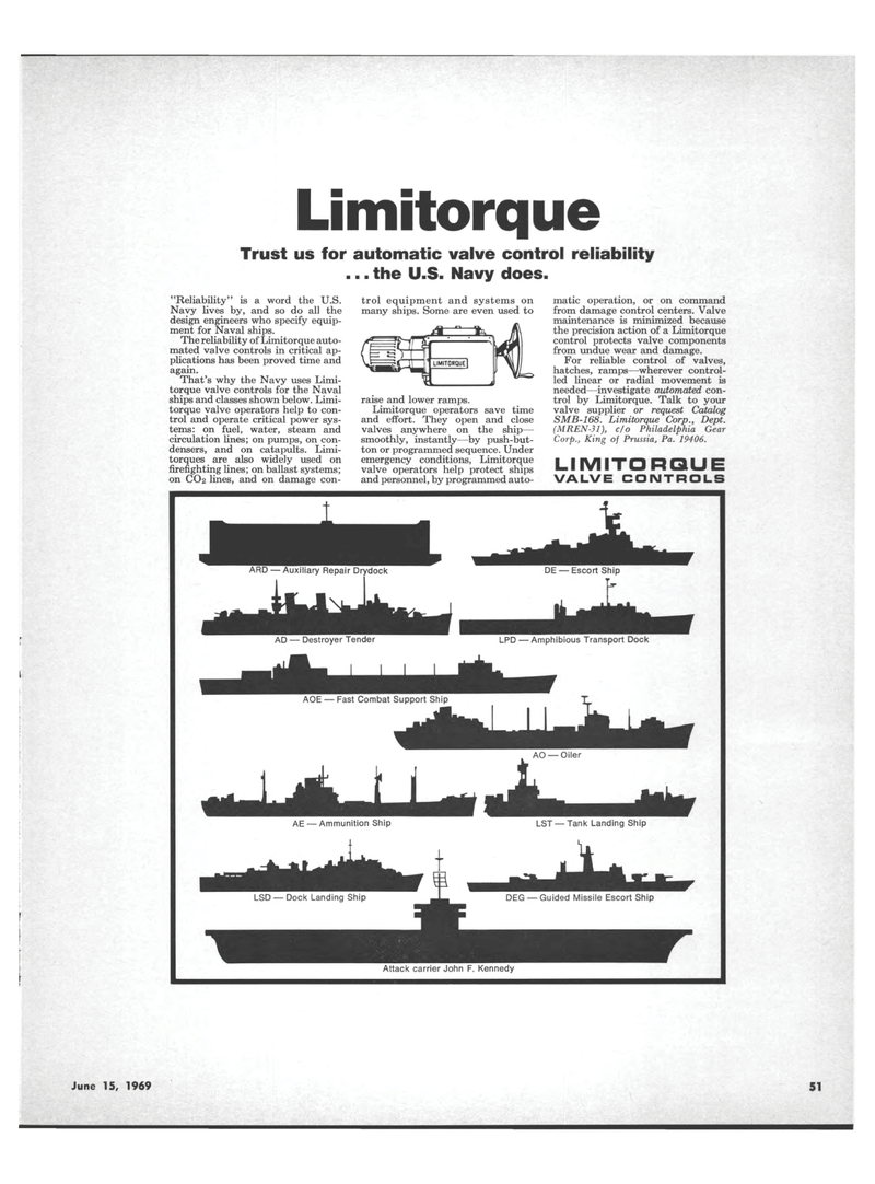 Maritime Reporter Magazine, page 49,  Jun 15, 1969