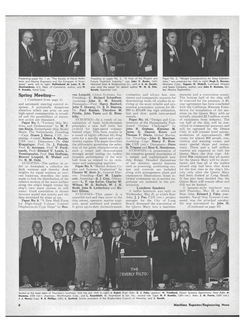 Maritime Reporter Magazine, page 6,  Jul 1969