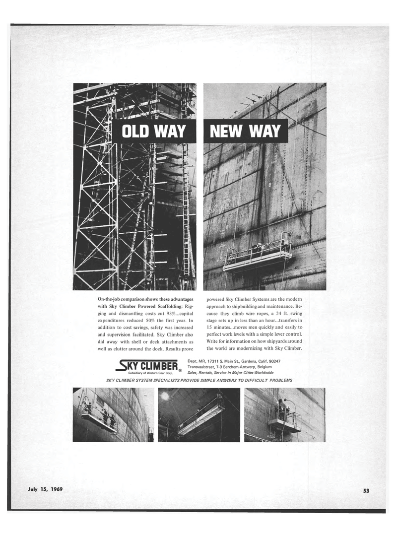 Maritime Reporter Magazine, page 49,  Jul 15, 1969