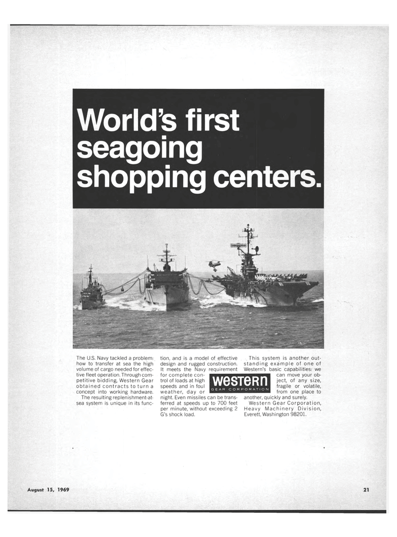Maritime Reporter Magazine, page 19,  Aug 15, 1969