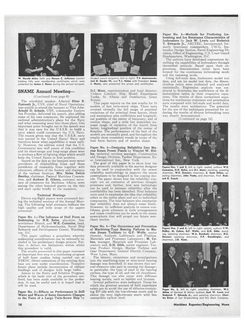 Maritime Reporter Magazine, page 8,  Dec 15, 1970