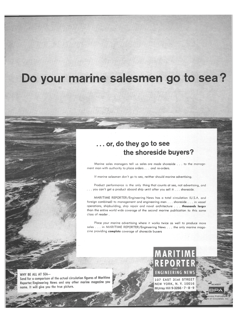 Maritime Reporter Magazine, page 25,  Dec 15, 1970