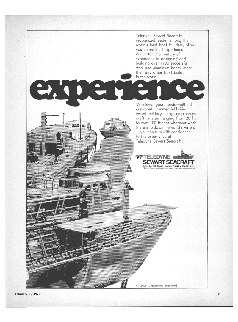 Maritime Reporter Magazine, page 17,  Feb 1971