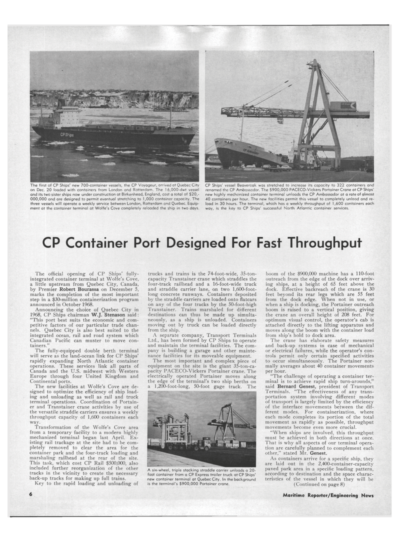 Maritime Reporter Magazine, page 4,  Feb 1971