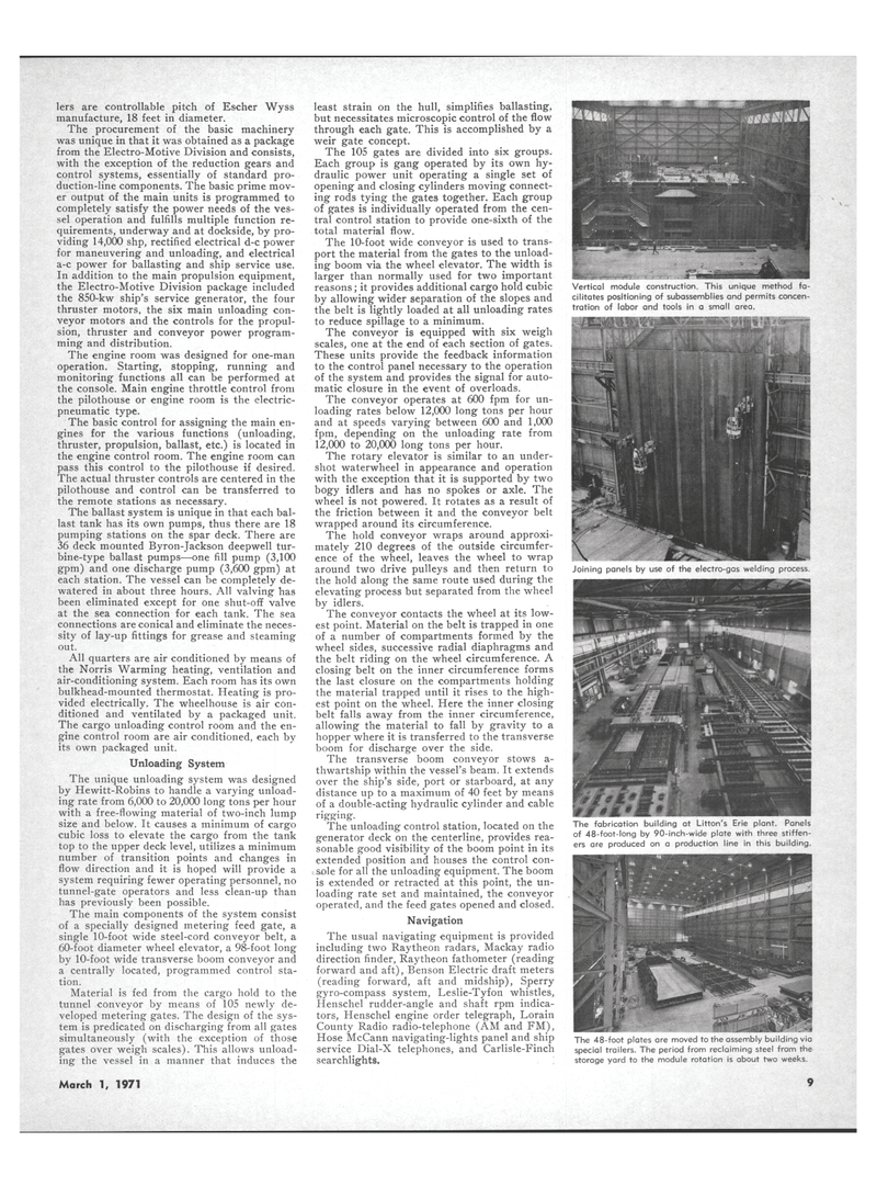 Maritime Reporter Magazine, page 7,  Mar 1971
