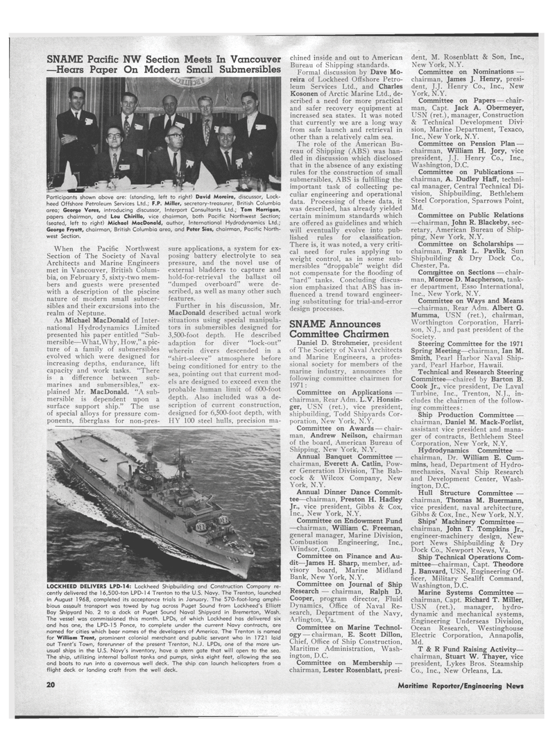 Maritime Reporter Magazine, page 18,  Mar 15, 1971