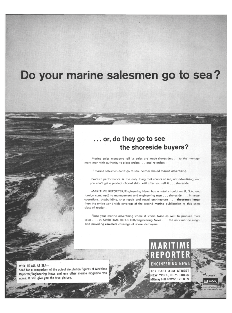 Maritime Reporter Magazine, page 35,  Apr 15, 1971