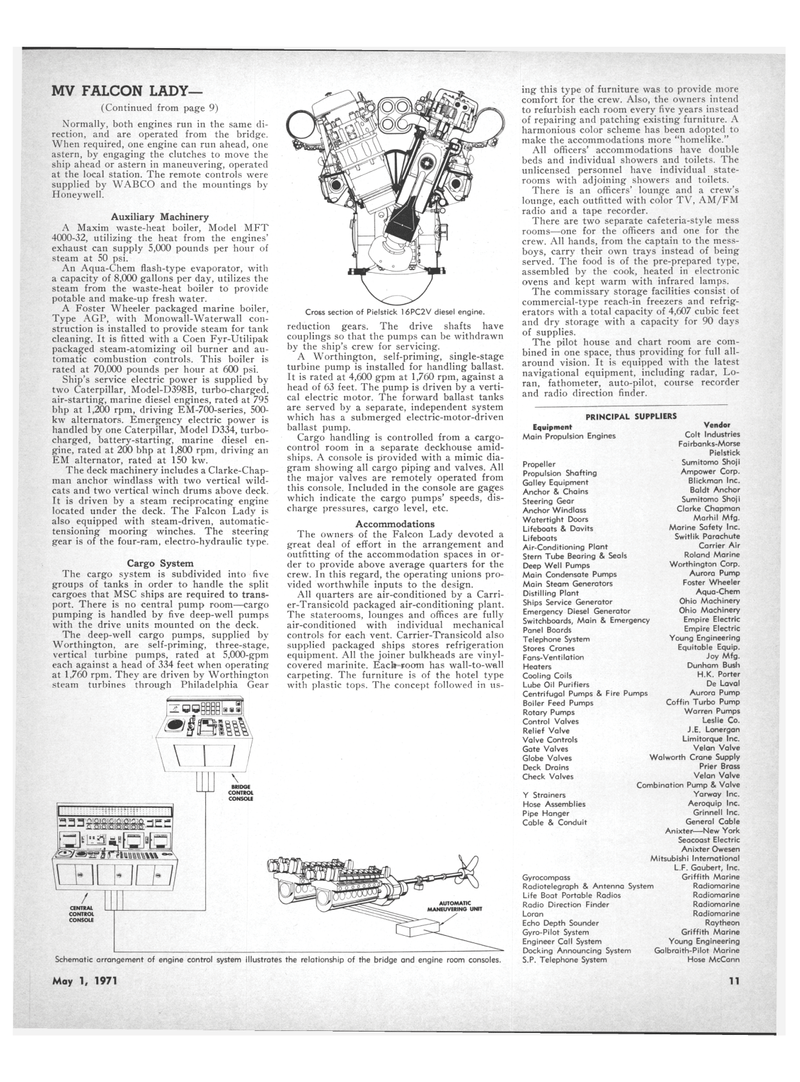 Maritime Reporter Magazine, page 9,  May 1971