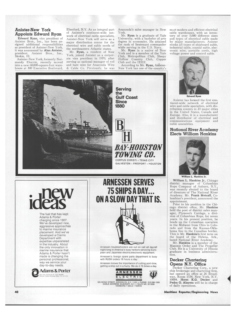 Maritime Reporter Magazine, page 38,  Jun 1971