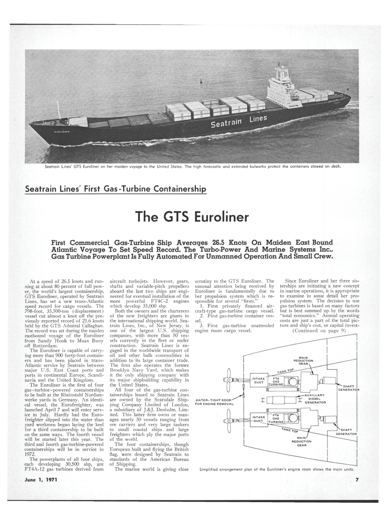 Maritime Reporter Magazine, page 5,  Jun 1971