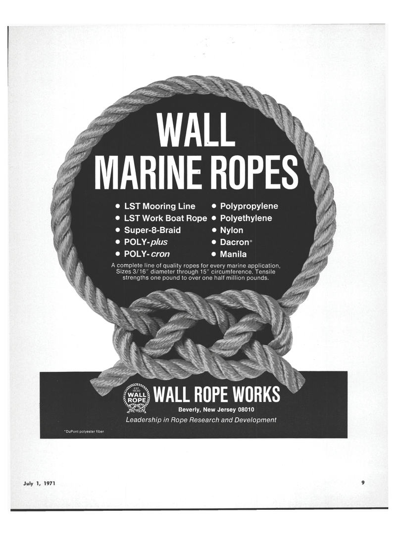 Maritime Reporter Magazine, page 3,  Jul 1971