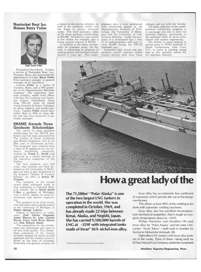 Maritime Reporter Magazine, page 6,  Jul 1971