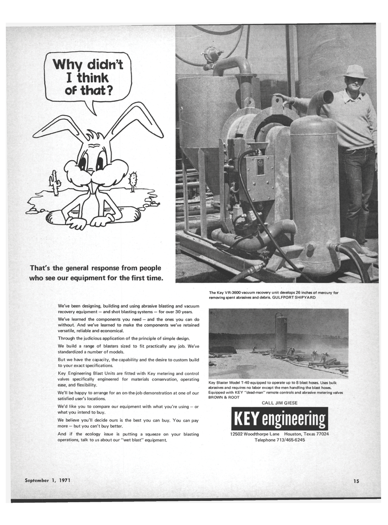 Maritime Reporter Magazine, page 13,  Sep 1971