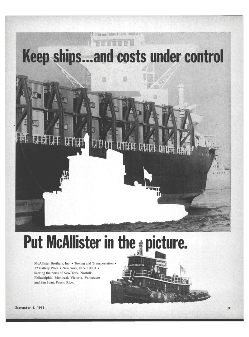 Maritime Reporter Magazine, page 1,  Sep 1971