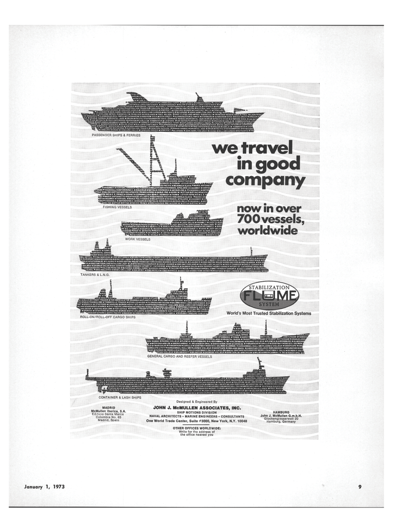 Maritime Reporter Magazine, page 7,  Jan 1973