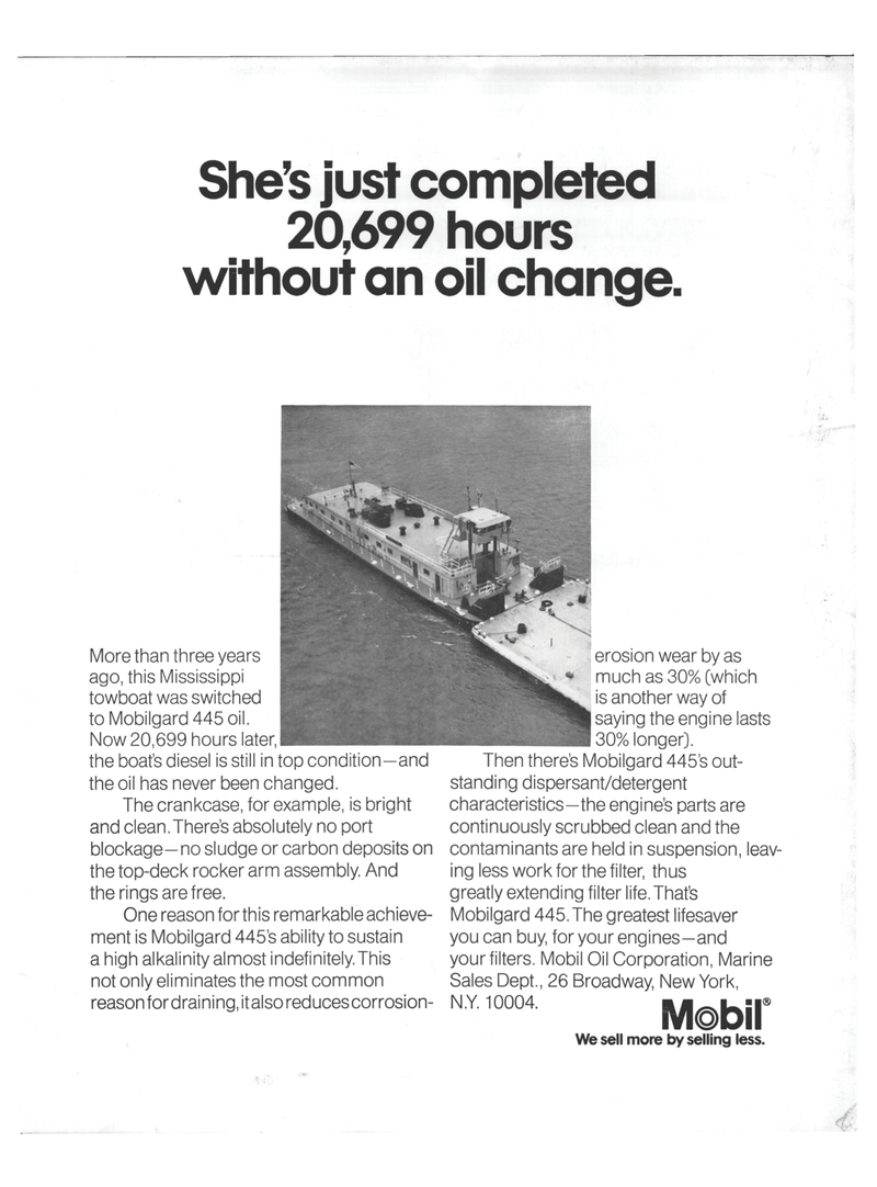 Maritime Reporter Magazine, page 4th Cover,  Jan 15, 1973