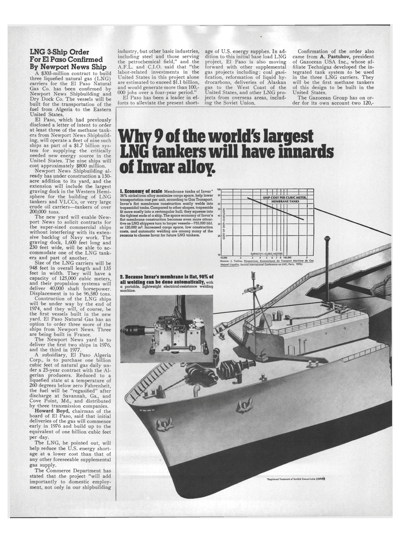 Maritime Reporter Magazine, page 8,  May 1973