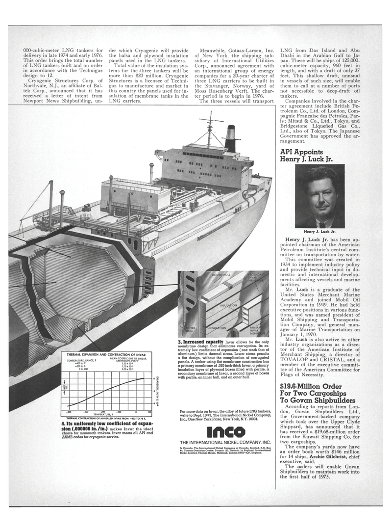Maritime Reporter Magazine, page 9,  May 1973