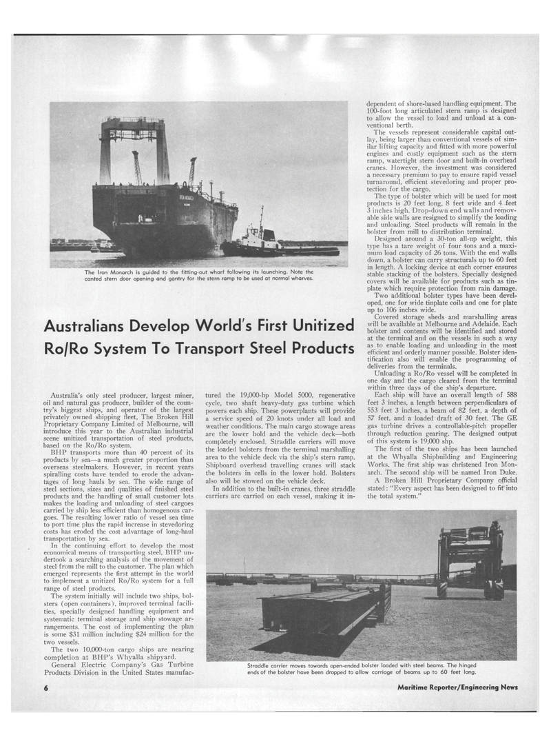 Maritime Reporter Magazine, page 4,  May 15, 1973